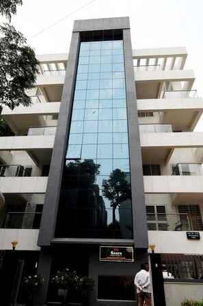 Voorkant van accommodatie