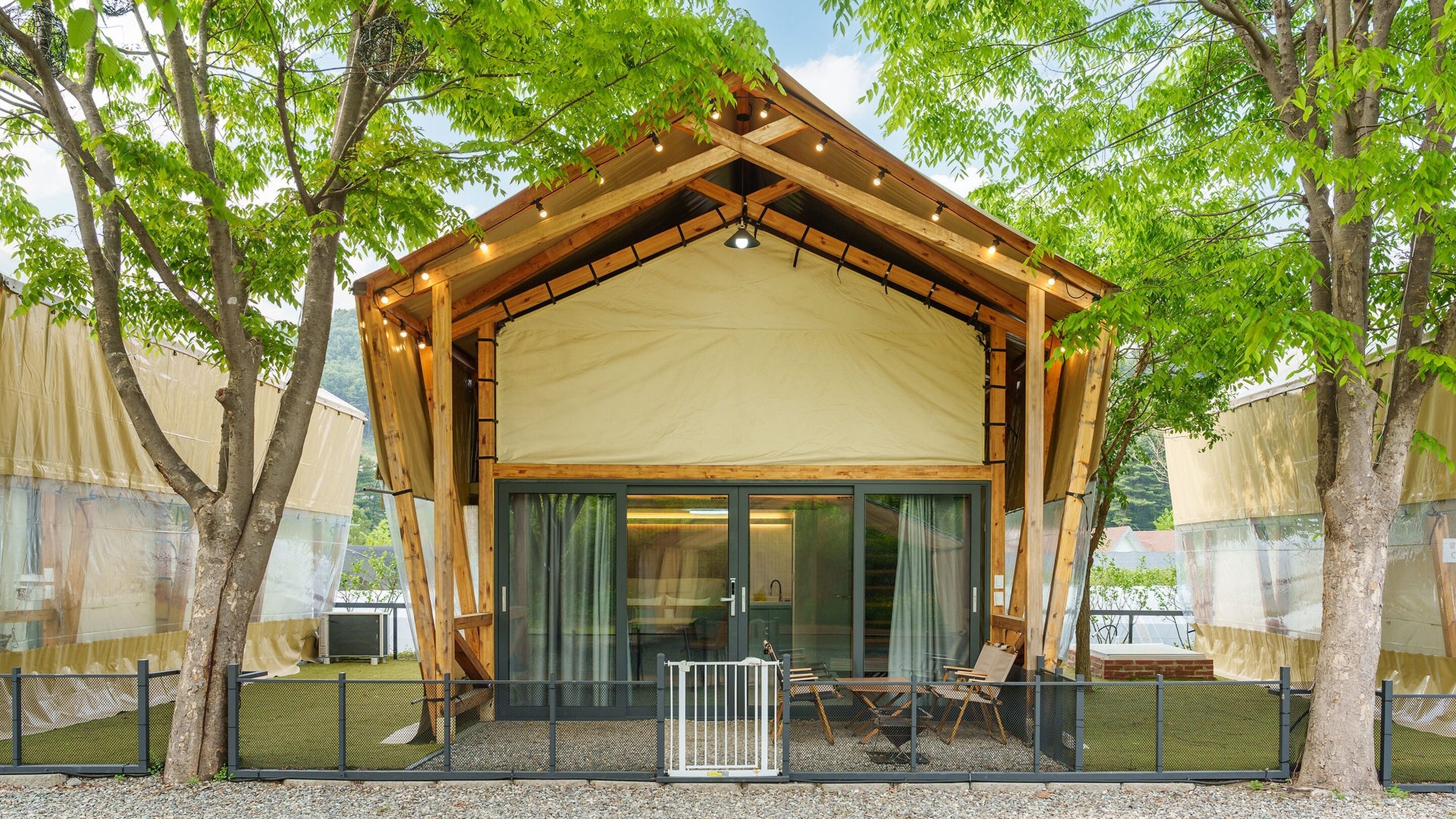 베이직룸, 침실 2개 (Glamping C-9) | 무료 WiFi