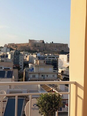 Deluxe-Penthouse, Stadtblick | Terrasse/Patio