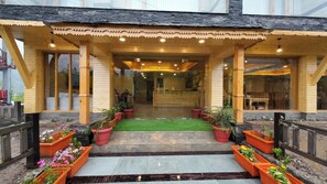 Façade de l’hébergement