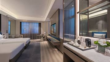 Habitación Deluxe, 2 camas individuales | Ropa de cama de alta calidad y edredones de plumas