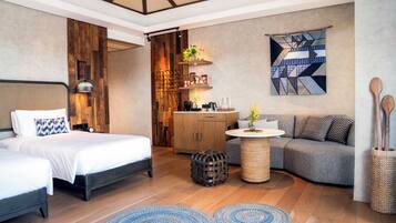 Minibar, in-room safe, blackout drapes, soundproofing