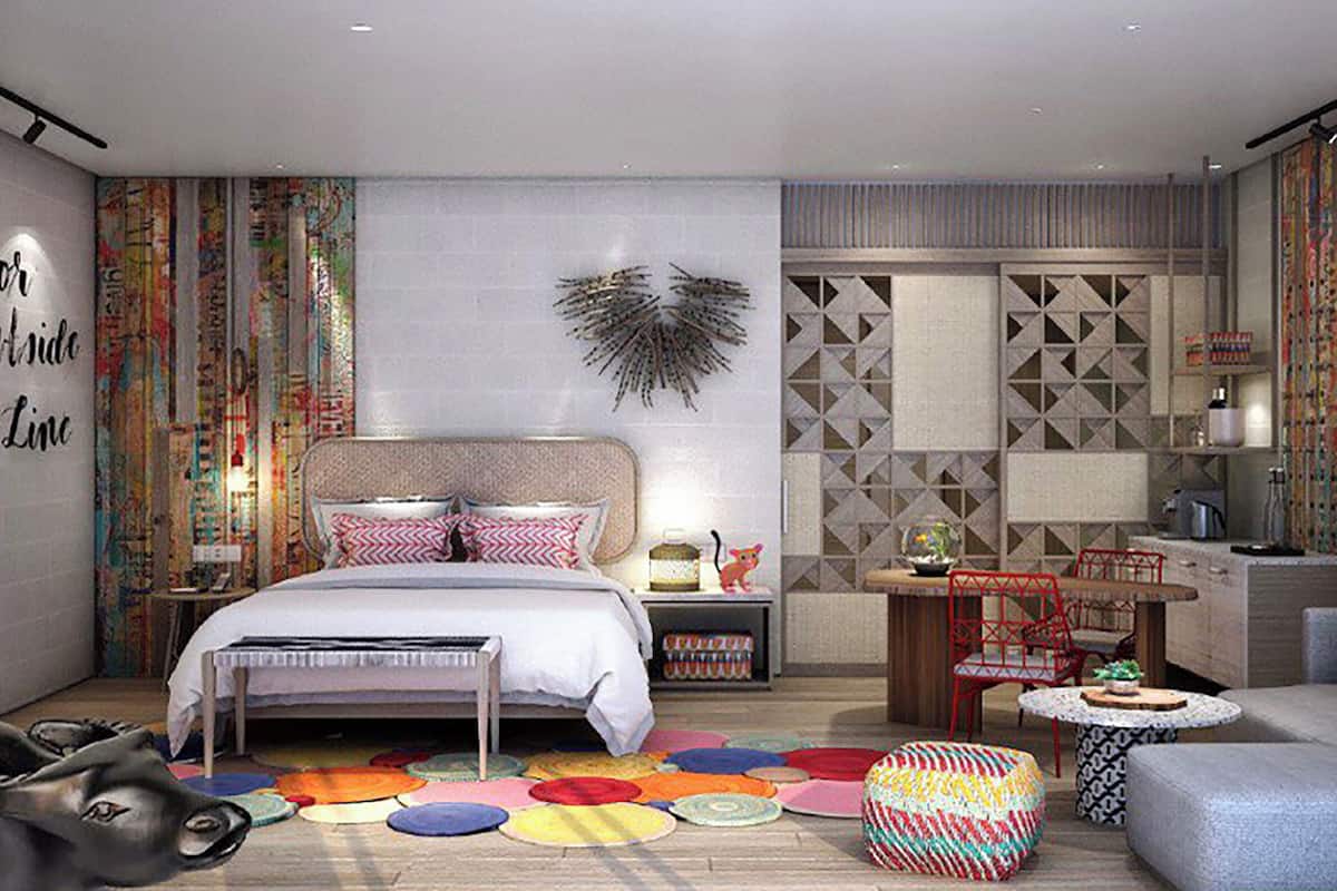 Junior Suite, 2 Double Beds, Private Pool | Minibar, in-room safe, blackout drapes, soundproofing