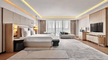 Seprai premium, selimut bulu angsa, busa memori, dan brankas