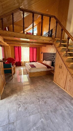 Duplex | 1 bedroom, free WiFi - New Rock Cottage (Manali)