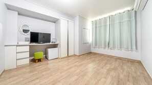 ベーシック ルーム 1 ベッドルーム (HONEY ROOM 204) | 1 室のベッドルーム、WiFi (無料)