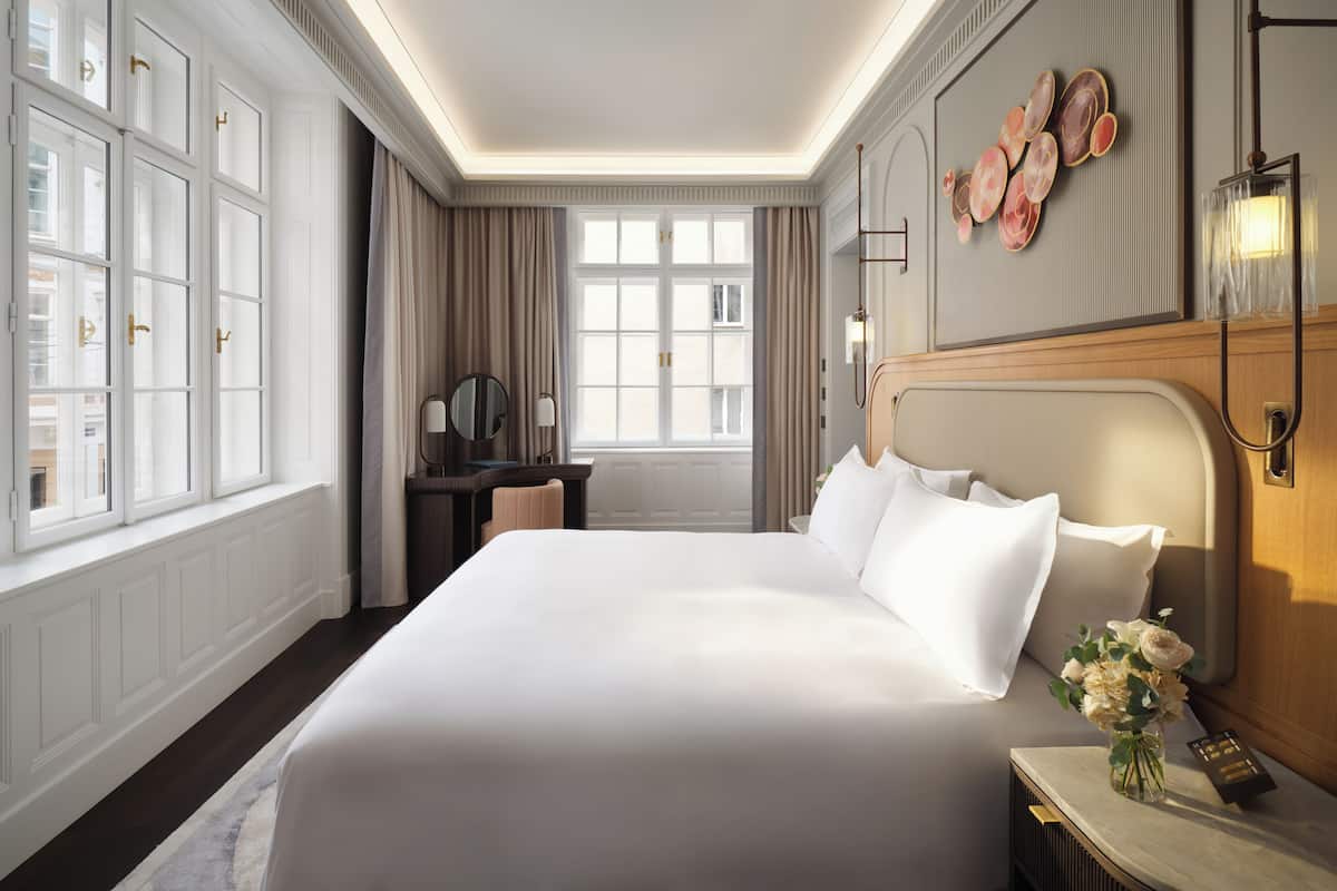 Premium bedding, minibar, in-room safe, desk