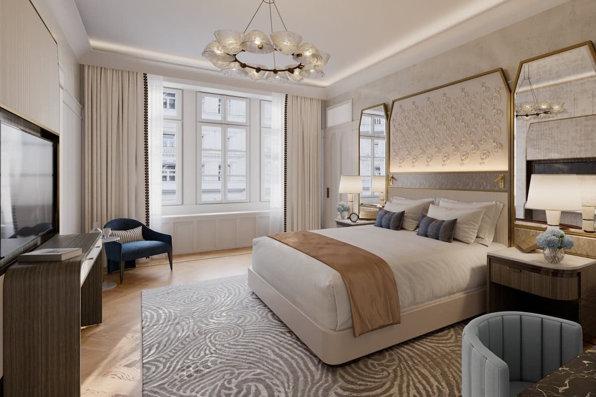 Sängtillbehör av högsta kvalitet och minibar