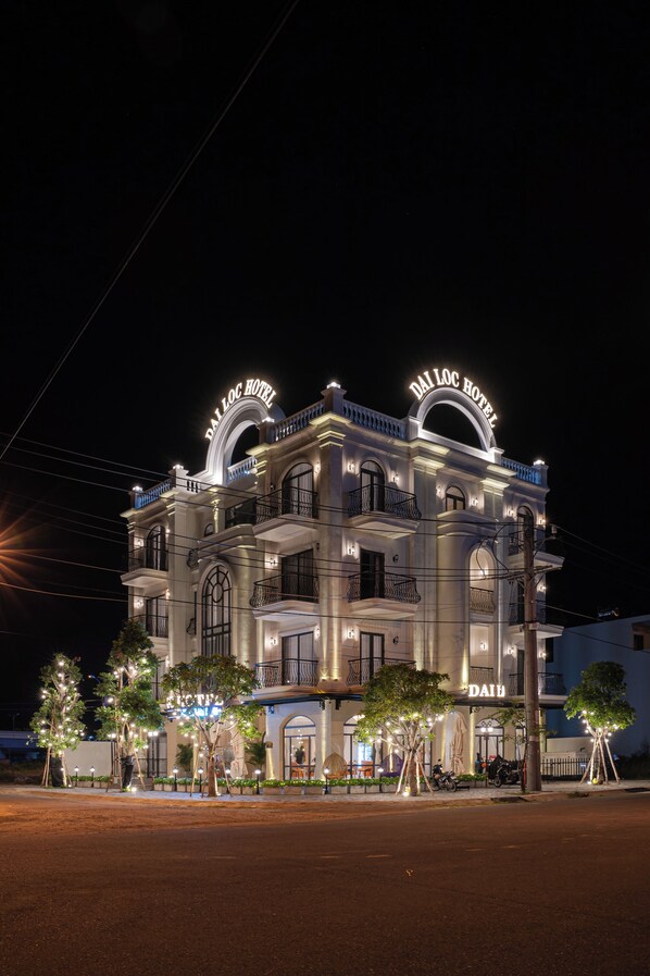 Façade de l’hébergement