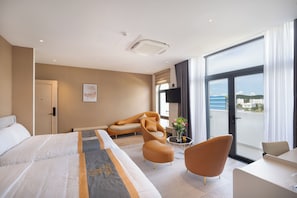 Family Double Room, Beach View | 1 bedroom, free WiFi