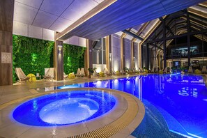 Indendørs pool, sæsonbestemt udendørs pool