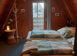 2 slaapkamers, reisbedje, gratis wifi