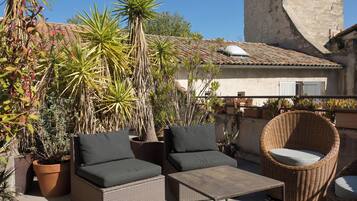 CLEMENT VII Spa & Fitness with Balcony and access to the roof terrace | Terrace/patio