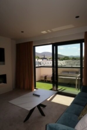 럭셔리 스위트, 킹사이즈침대 1개 | 테라스/파티오