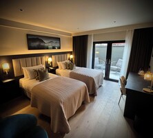 Ropa de cama hipoalergénica y escritorio