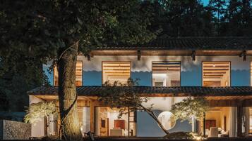 Façade de l’hébergement