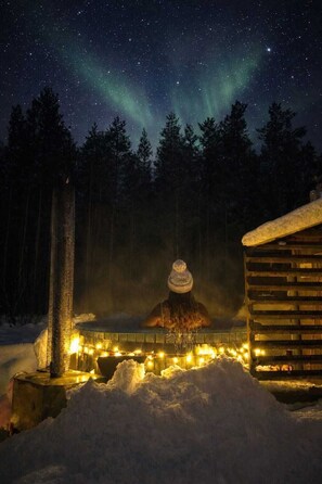 Sauna, hot tub, Swedish massages, Thai massages, massages - SKOG - Aurora igloos (Kalix)