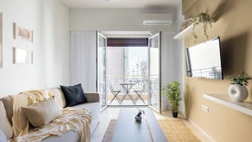 Apartemen, 2 kamar tidur, balkon, pemandangan kota | Pemandangan kota