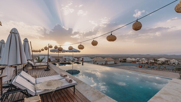 2 outdoor pools, pool umbrellas, pool loungers - Mia Agafay Resort (Agafay)