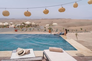 2 outdoor pools, pool umbrellas, sun loungers