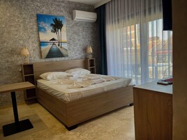 Comfort Double Room, Pool View | Premium bedding, memory foam beds, minibar, in-room safe