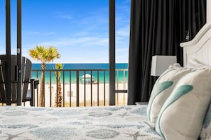 1 bedroom, desk, free WiFi, bed sheets - New! Beachfront! Sleeps 5*Resort Amenities*Views! (Panama City Beach)