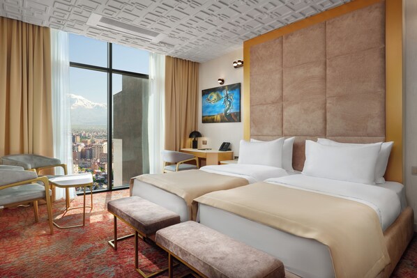 Deluxe İki Ayrı Yataklı Oda | Odada kasa, ütü/ütü masası, ücretsiz kablosuz İnternet