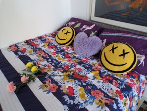 Departamento | 1 habitación, tabla de planchar con plancha, wifi gratis y ropa de cama 