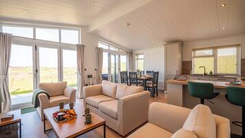 TV connectée, cheminée