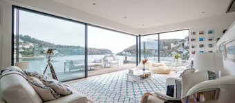 Large Riverside Retreat with Panoramic Dart Views