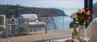 Large Riverside Retreat with Panoramic Dart Views