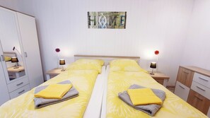 1 chambre, fer et planche à repasser, Wi-Fi gratuit, draps fournis