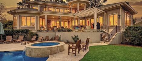 Una piscina climatizada