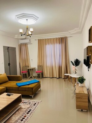 Family Apartment, Garden View | Living area - Dream Garden Djerba (Mezraia)