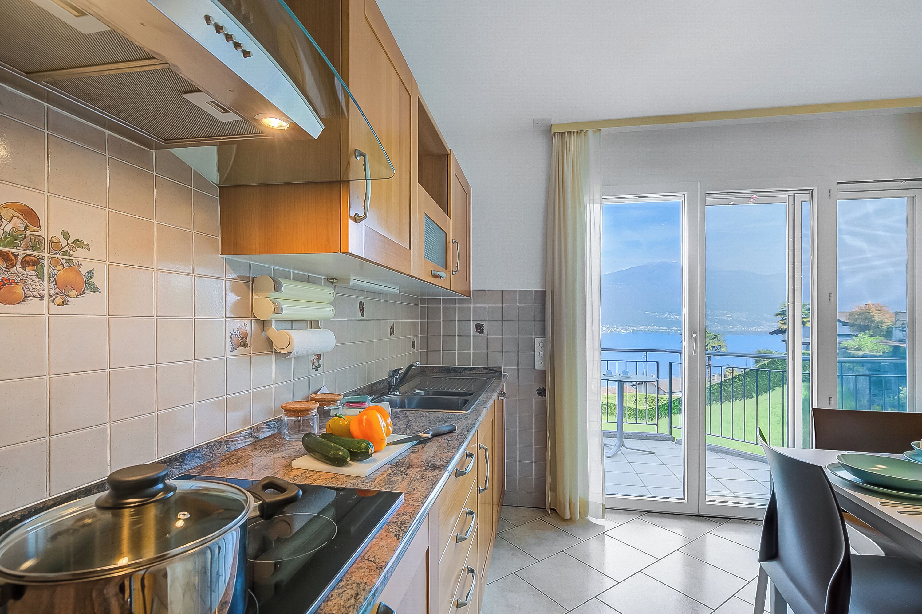 Vila Keluarga, beberapa kamar, tepi gunung (Casa Zaira 1) | Dapur pribadi | Lemari es, oven, kompor, dan mesin pencuci piring
