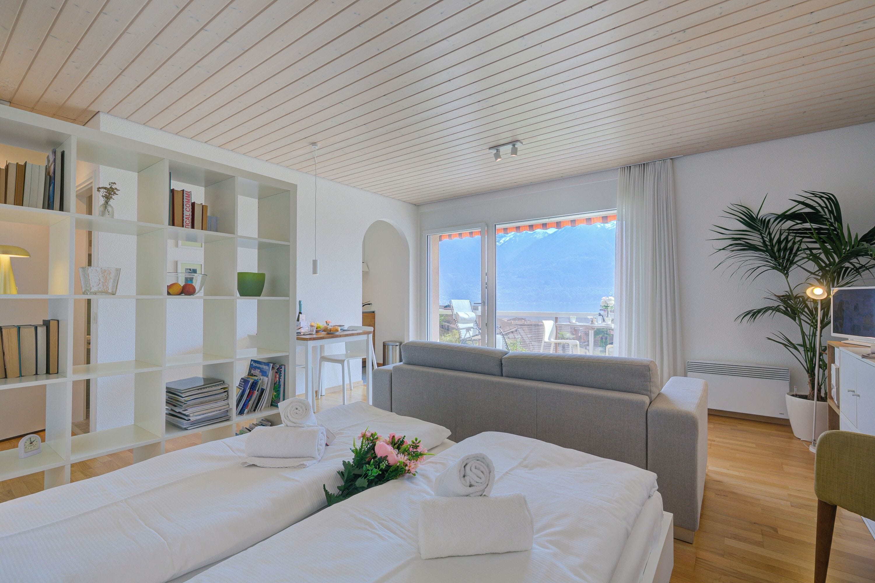 Family Studio, Mountain View (Casa Miramonti) | Free WiFi, bed sheets