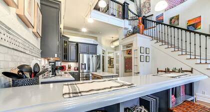 Steps to Historic Riverfront: Chic Dtwn Condo!