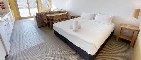 1 soveværelse, internetforbindelse, sengetøj