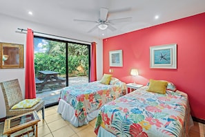 Casa, vista al jardín | 3 habitaciones y wifi gratis