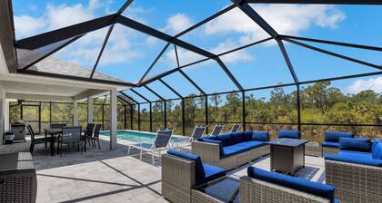 New Poolside Home in South Gulf Cove! Beaches Boca Grande, Manasota, Siesta Key & Venice