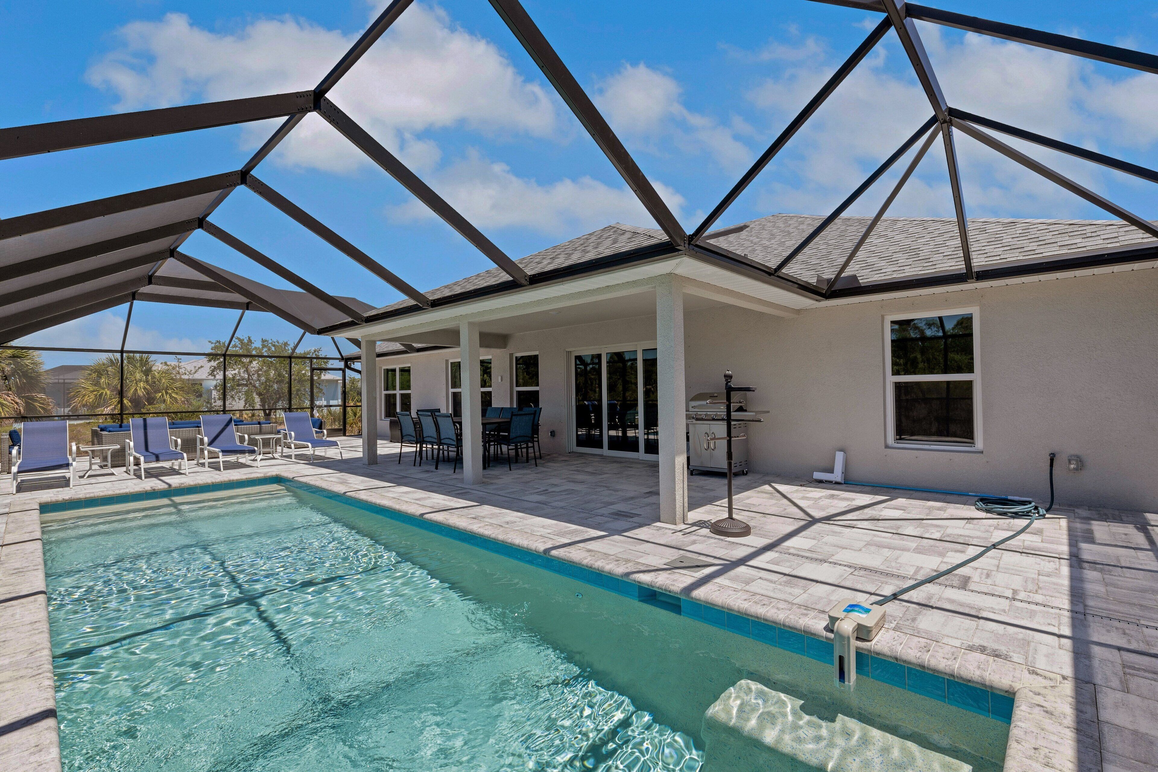 House, 4 Bedrooms | Pool | A heated pool