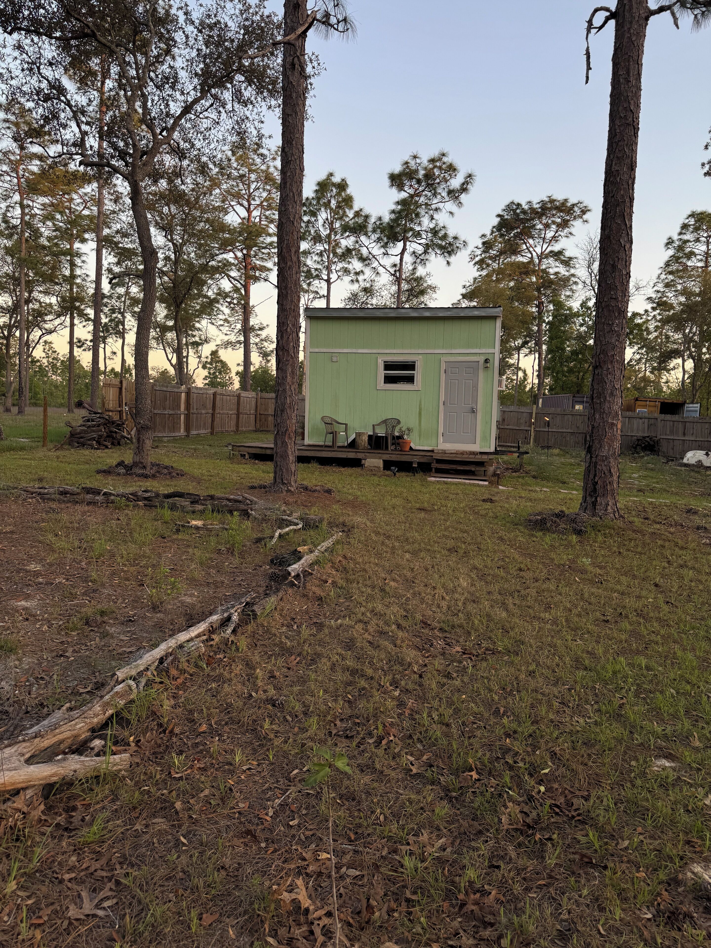 Enceinte de l’hébergement