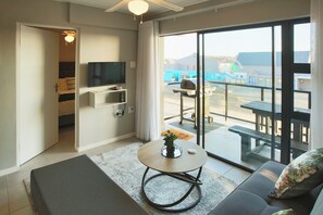 Appartement Familial, vue ville | Vue de la chambre