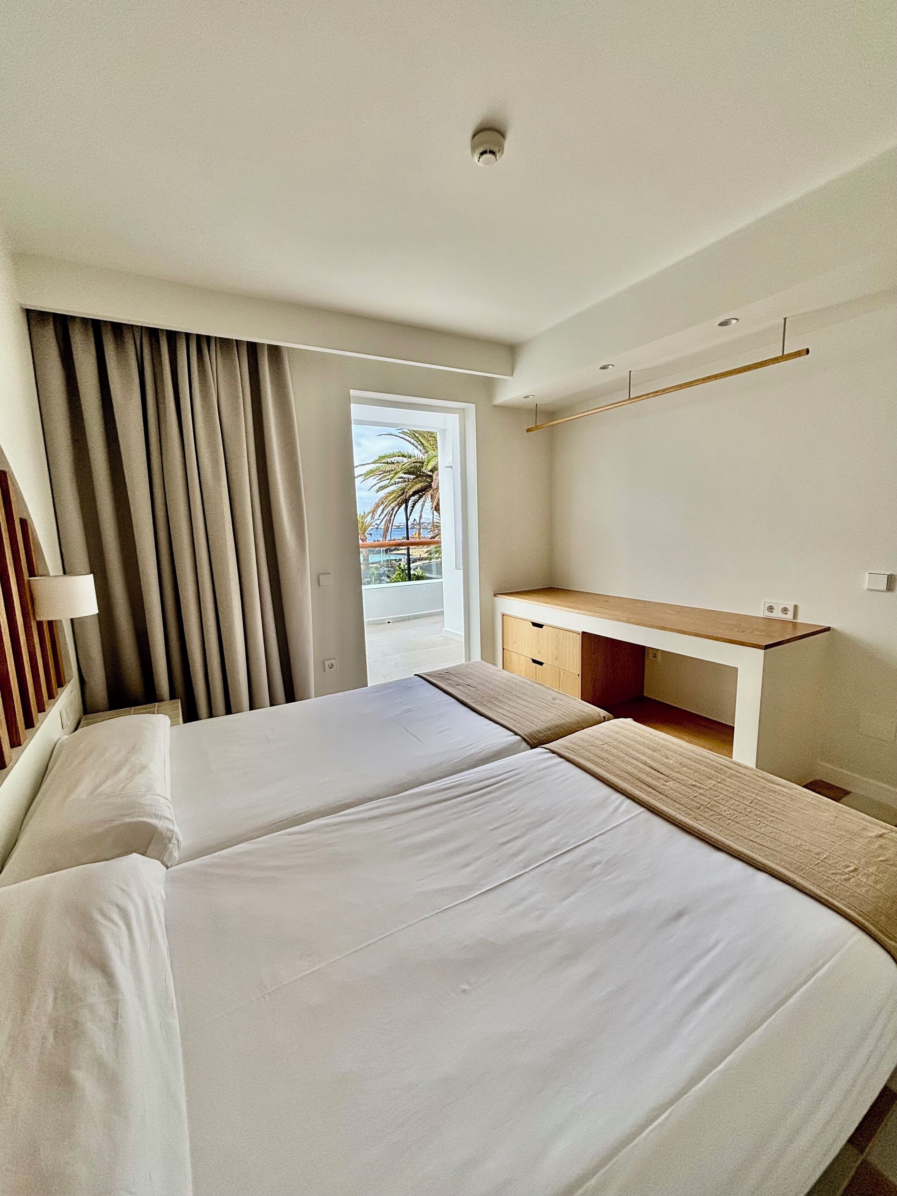 Premium Room, Ocean View | In-room safe, laptop workspace, blackout curtains, iron/ironing board