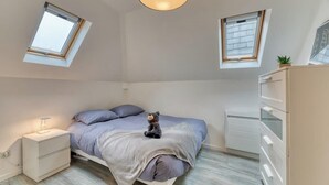 1 soverom, strykejern/-brett, wi-fi og sengetøy