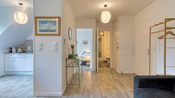 1 bedroom, iron/ironing board, travel cot, WiFi