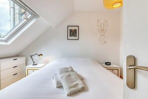 2 bedrooms, iron/ironing board, WiFi, bed sheets - Ipso, rooftop avec terrasse (Rouen)