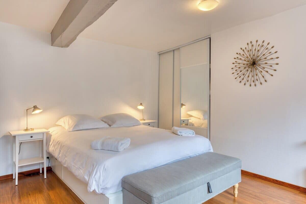 1 chambre, Wi-Fi, draps fournis