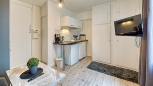 Fridge, microwave, stovetop, dishwasher - Le Symphonie, votre joli F2 au cœur de Rouen ! (Rouen)