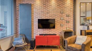 Televisie en een kantoor